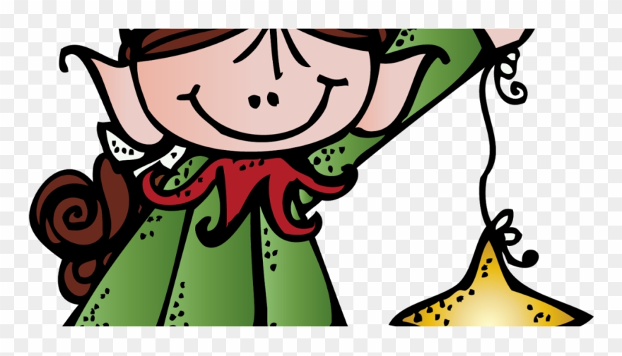 Day 2 Of The Classroom Shelf Elf For - Clipart Melonheadz Elf - Png Download