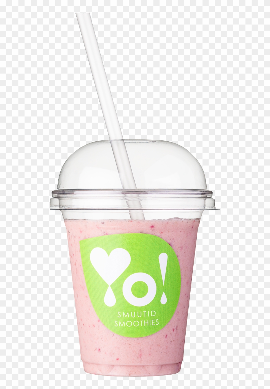 Cherry-plum Yogurt Smoothie - Smoothie Clipart