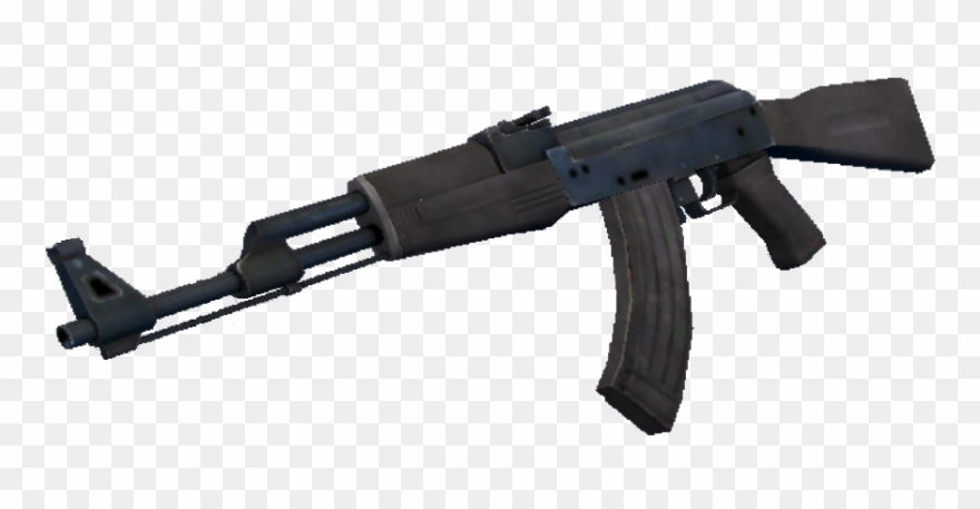 Black Ak47 Png - Ak 47 Critical Ops Png Clipart