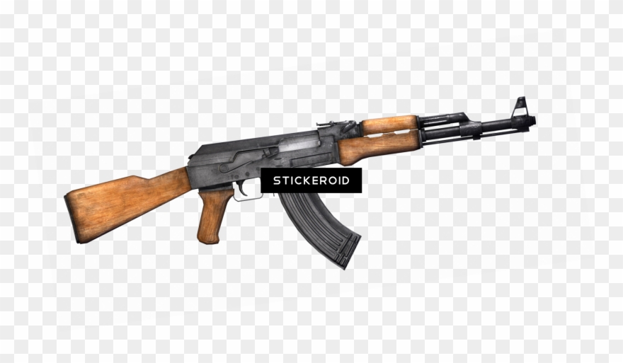 Weapon Png Ak - Assault Rifle Clipart