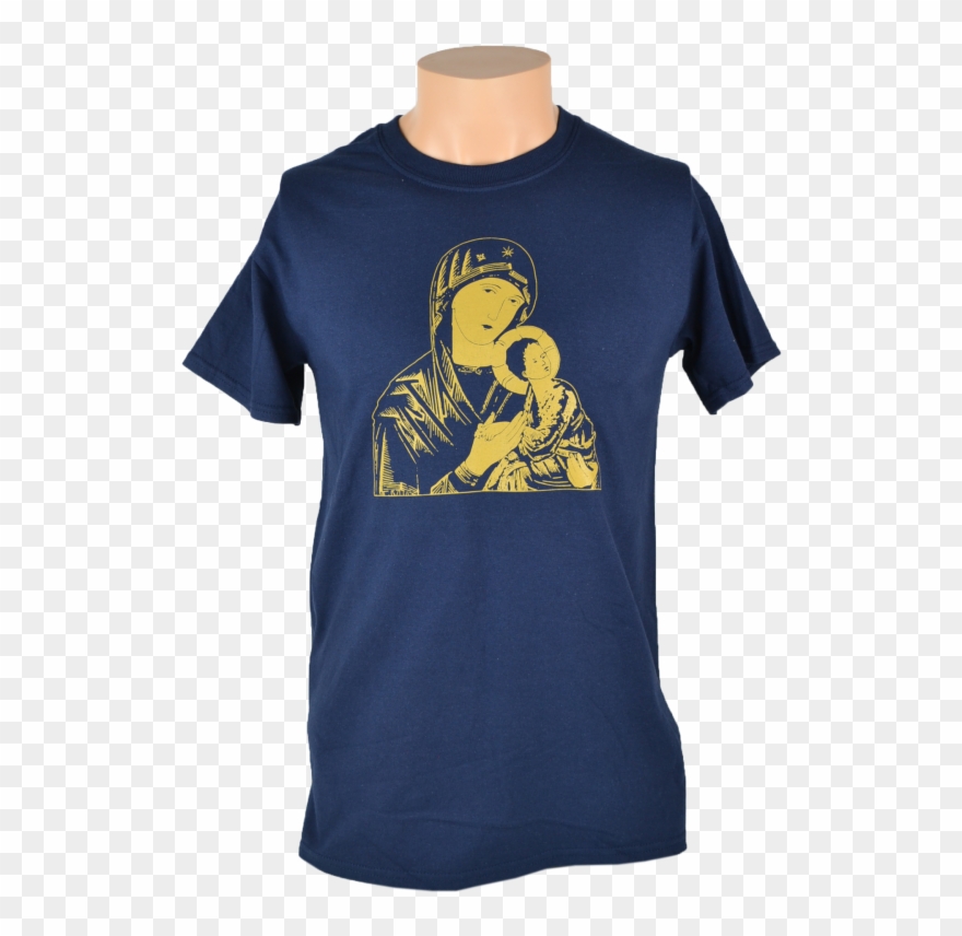 Our Mother Of Perpetual Help Navy T-shirt - University Of Perpetual Help System Dalta Clipart