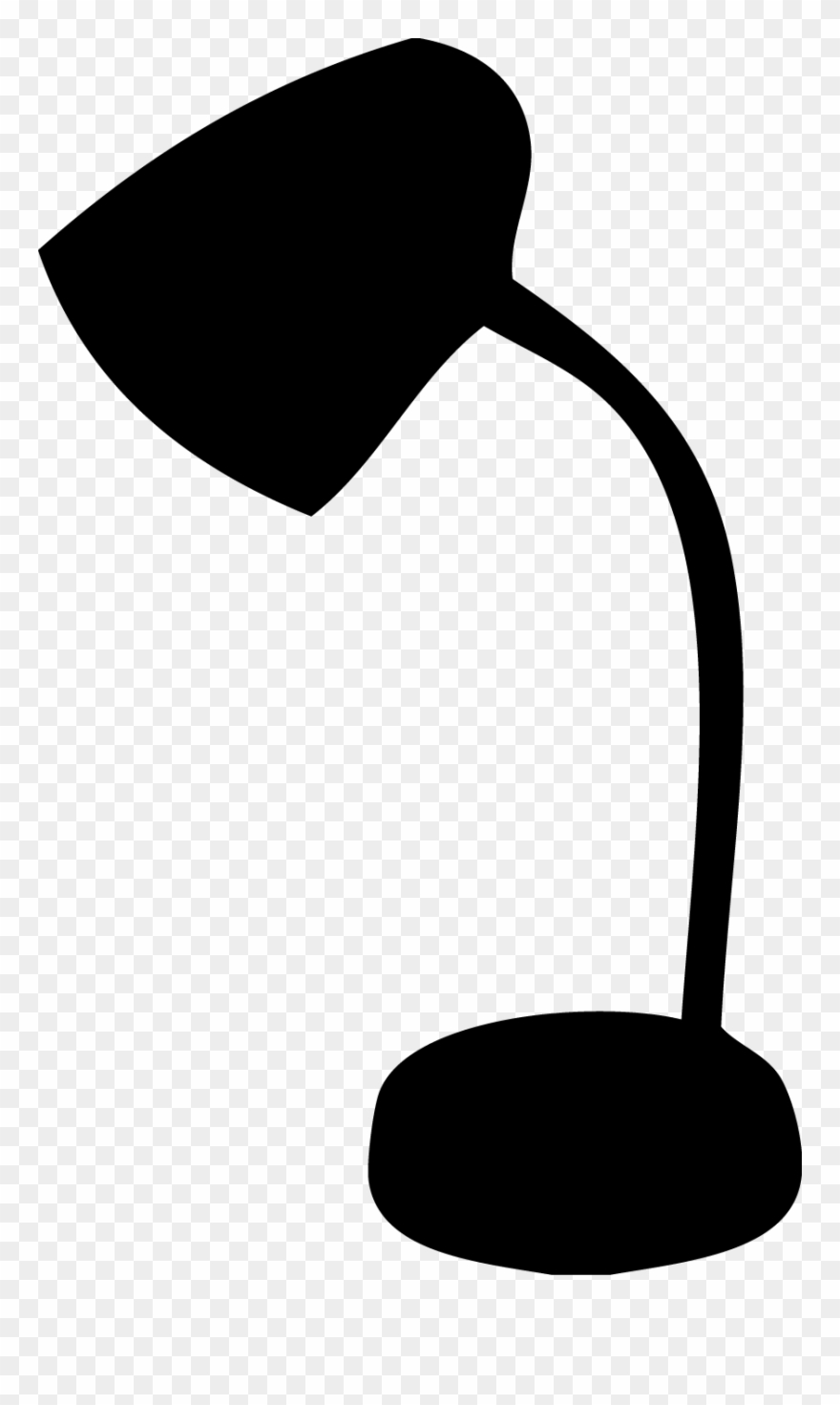 Lamp Silhouette Png - Silueta Lampara Png Clipart