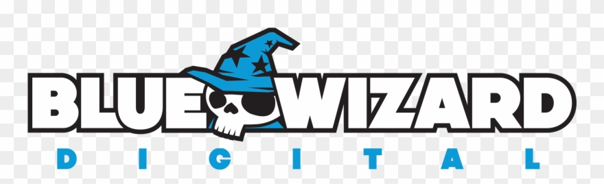Creators Of Slayaway Camp, Space Tyrant, Shell Shockers - Blue Wizard Digital Clipart