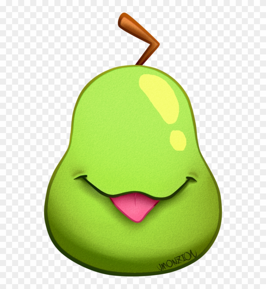 Pear Clipart Bitten - Apple - Png Download