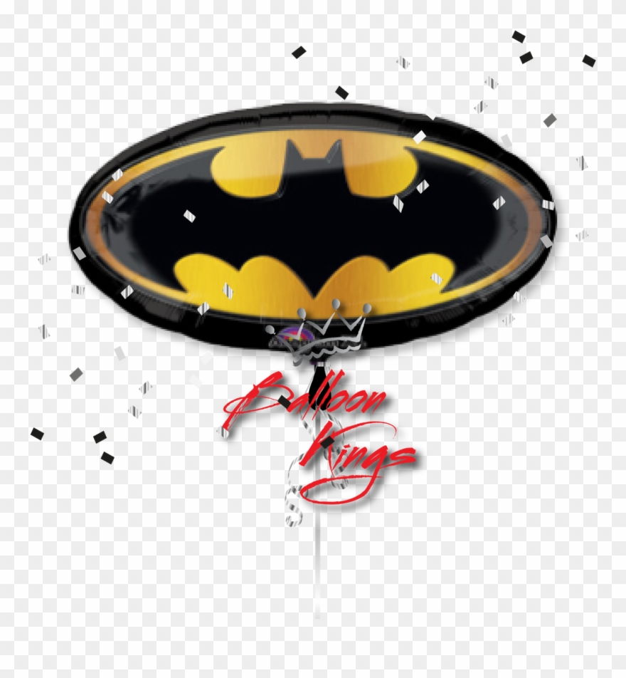 Batman Emblem - Basketball Balloons Png Clipart