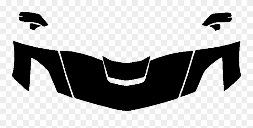 2019 Chevrolet Corvette Zr1 3m Clear Bra Standard Paint - Illustration Clipart