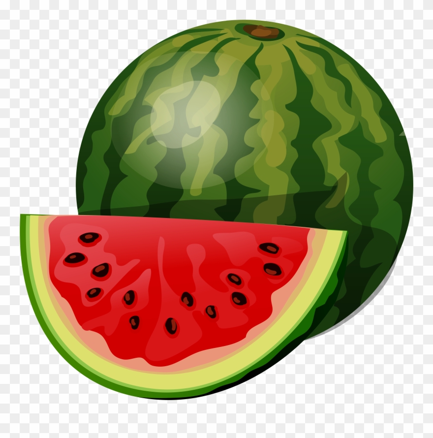 Fruiting Clipart Watermelon - Clipart Of Watermelon Png Transparent Png