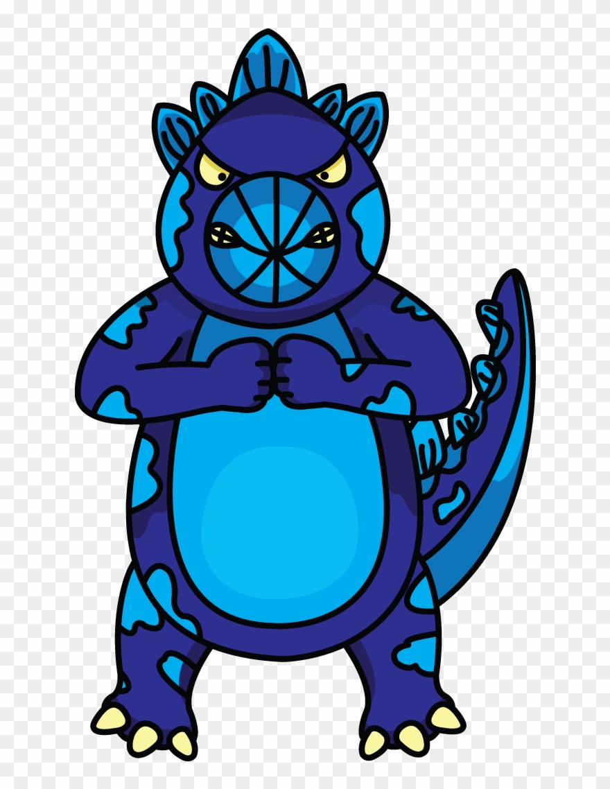 How To Draw A Stegosaurus, A Dinosaur, Easy Step By Clipart