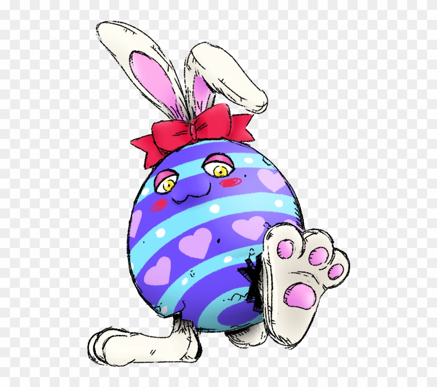 Eastertamamon Level - Cartoon Clipart