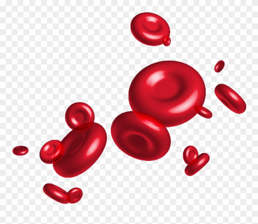 Redbloodcell Sticker - Red Blood Cells Png Clipart