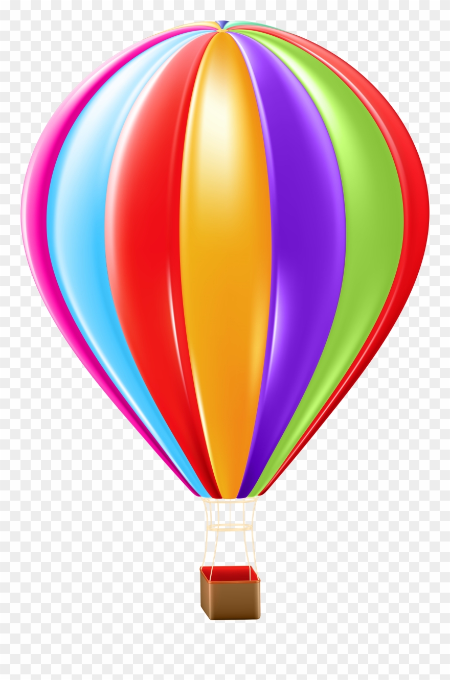 Hot Air Balloon Png Clip Art Image - Hot Air Balloon Clipart Transparent Png