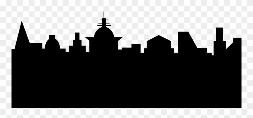 Long Skyline - Silhouette Clipart