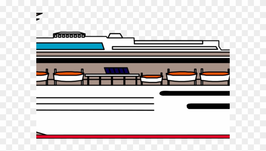 Cruise Ship Clipart Icon - Boat - Png Download