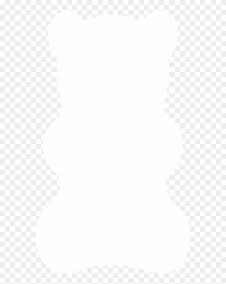 Gummy Bear Silhouette By Paperlightbox Clipart