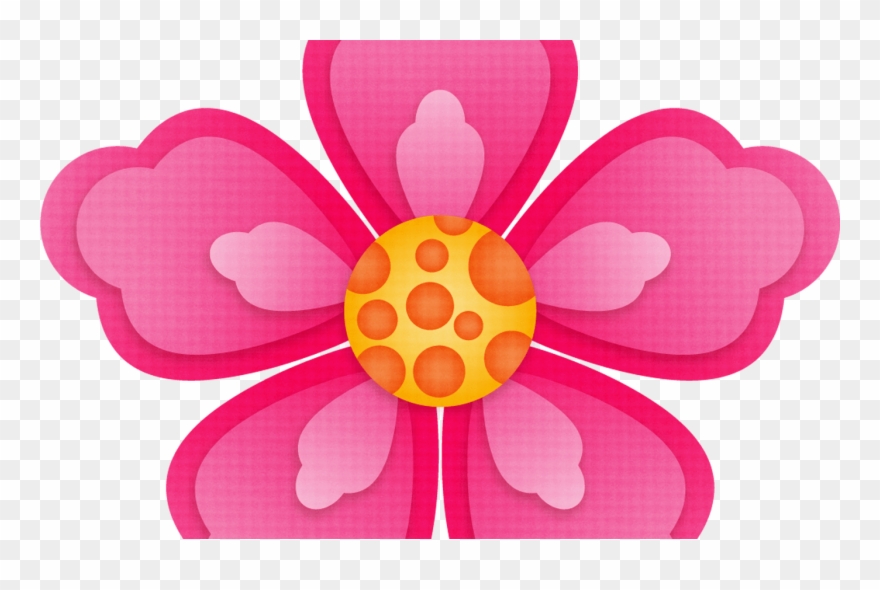 Moana Flower Clip Freeuse Download Techflourish Collections - Png Download