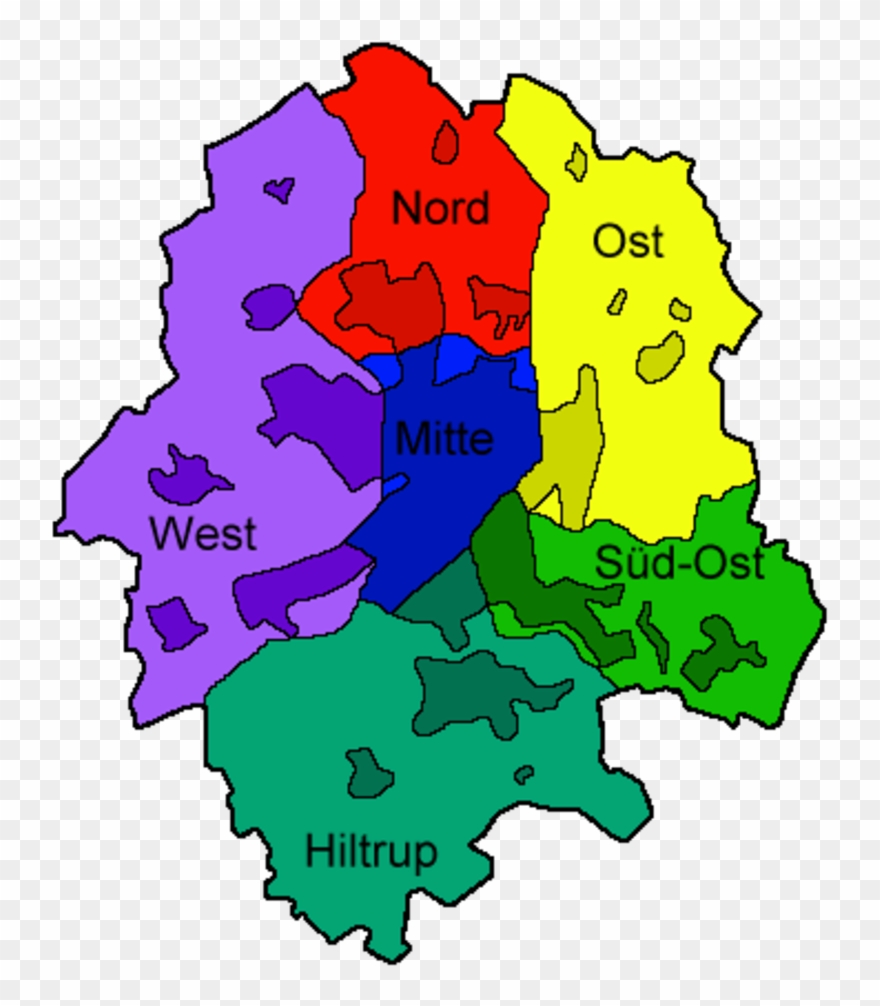 Munster Mapa Clipart