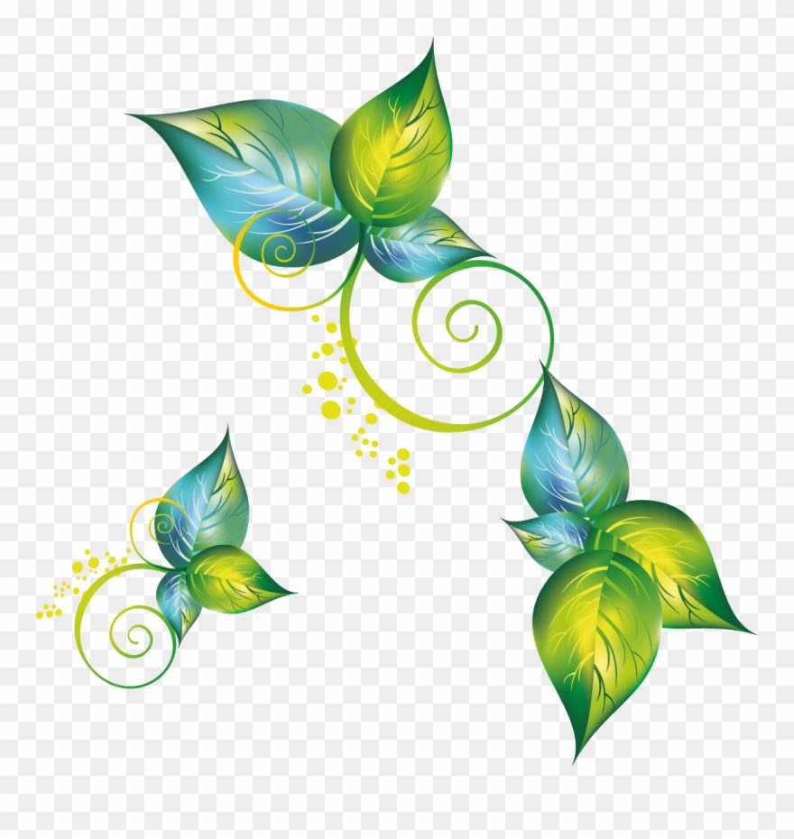 Flores Graphics - Floral Vector Background Clipart