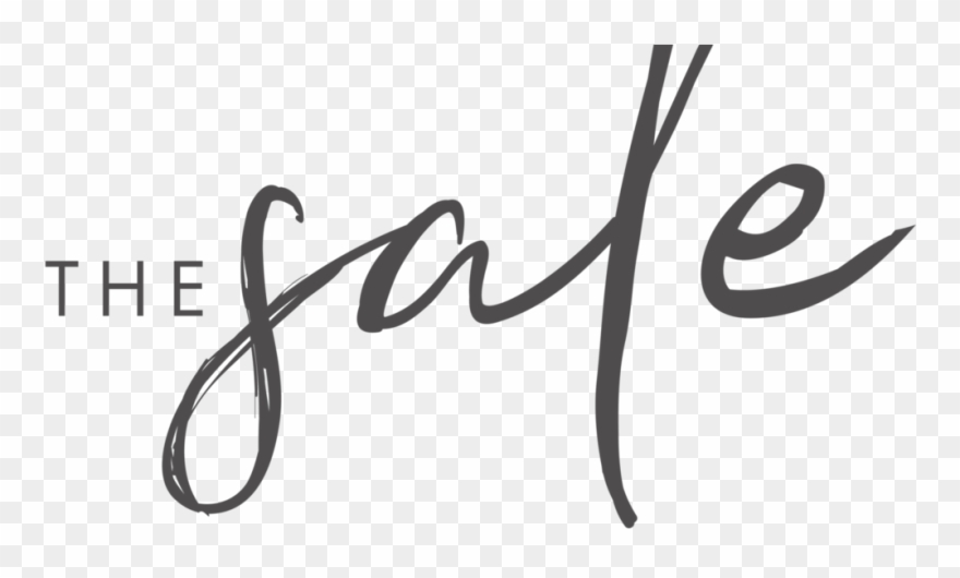 'the Sale' Event Supporting Texas Panhandle Retailers, - Calligraphy Clipart