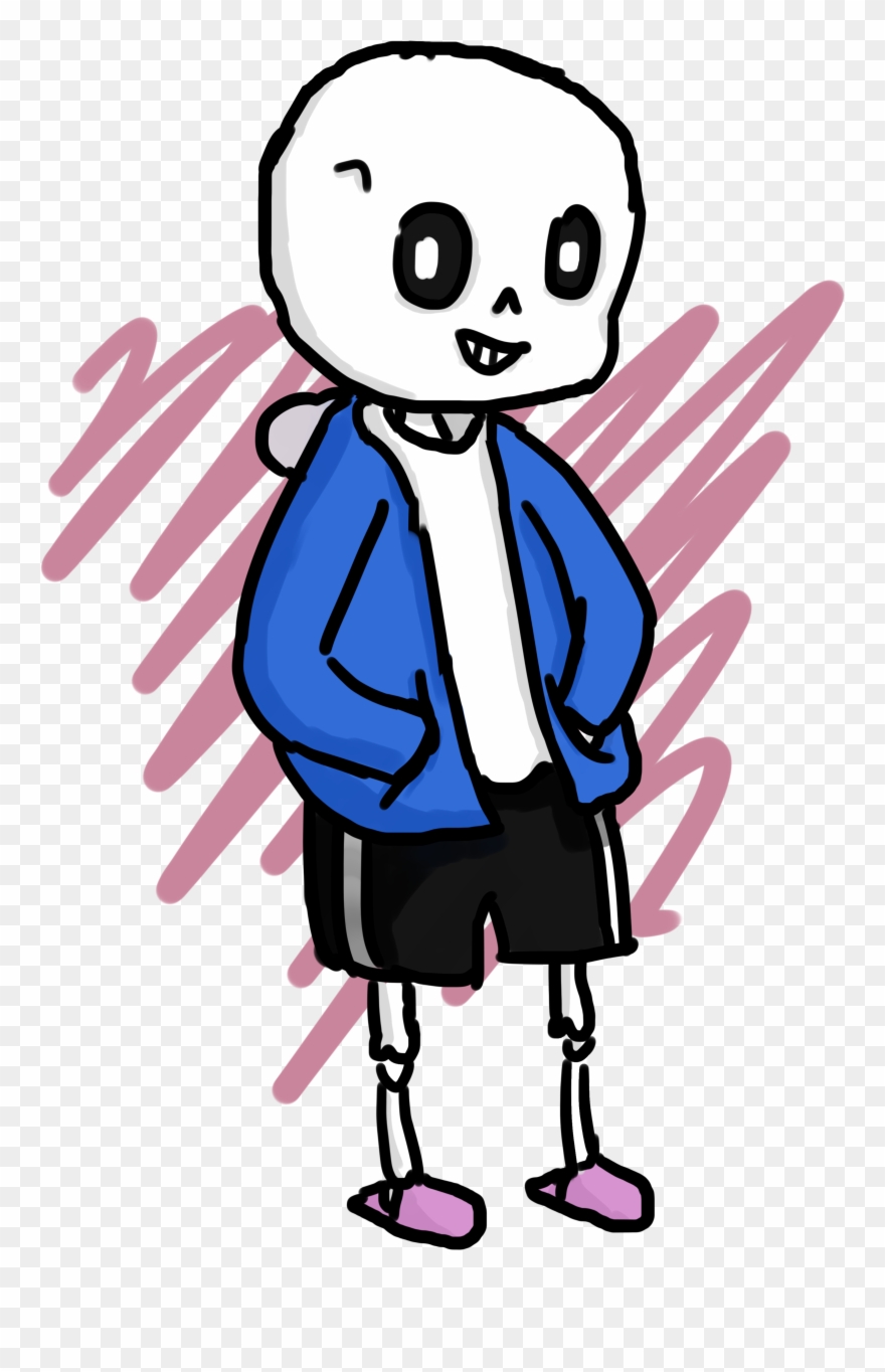 Sans The Skeleton - Illustration Clipart