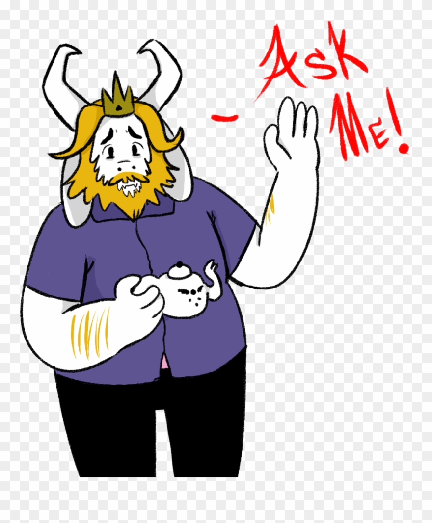 “you Can Ask Me Questions Over Tea ” - Cartoon Clipart