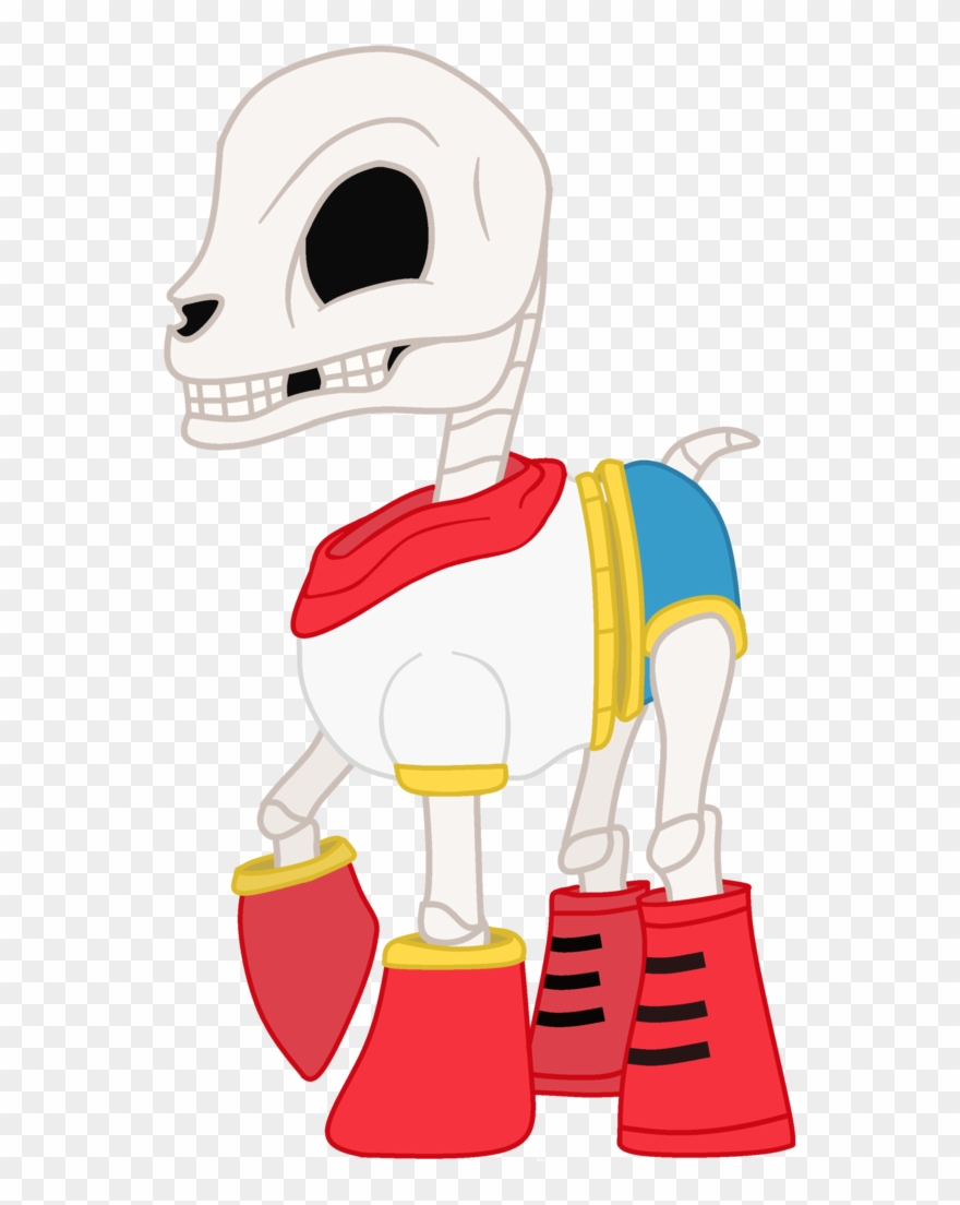 Maxter-advance, Bone, Boots, Clothes, Crossover, Papyrus - Cartoon Clipart