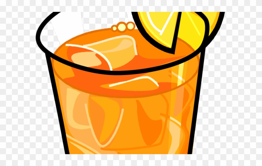 Beverage Clipart Lemon Tea - Clip Art Ice Tea - Png Download