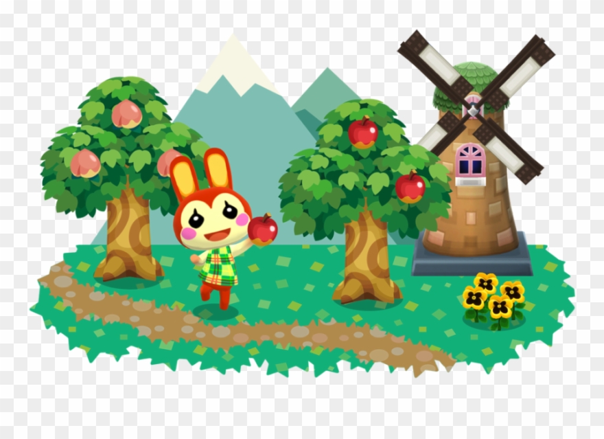 Ninth Gyroidite Scavenger Hunt Now Underway In Animal - Animal Crossing Pocket Camp Gif Clipart