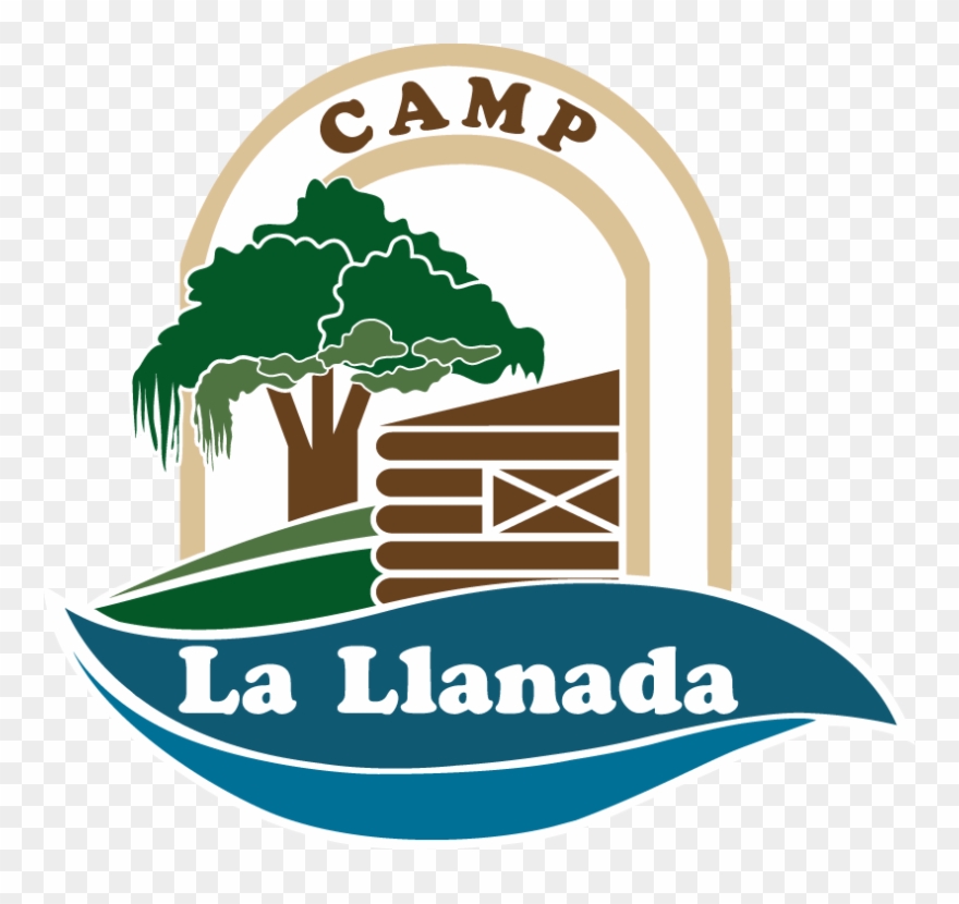 Camp La Llanada Logo Clipart