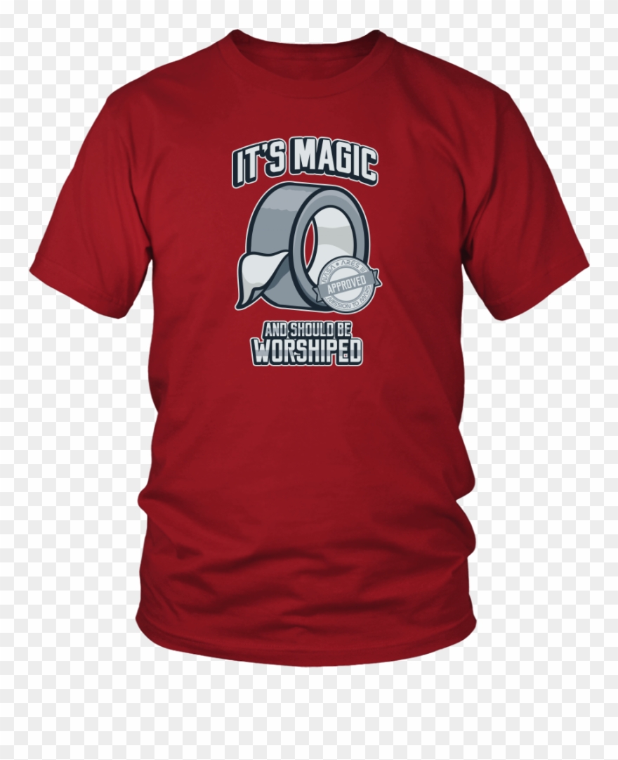 Duct Tape Is Magic T-shirt - Larry Bernandez T Shirt Clipart