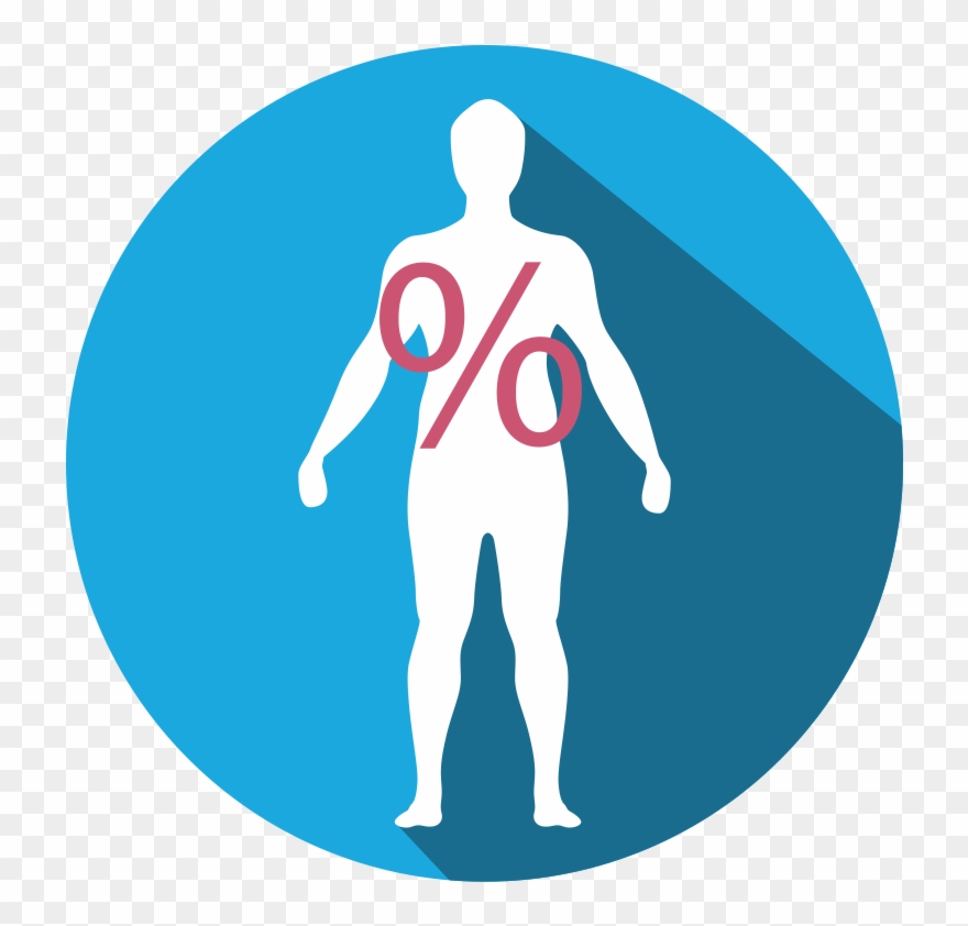 Body Fat Percentage - Illustration Clipart