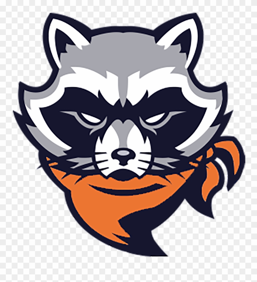 Rugby Raccoons - Mascot Ideas Clipart