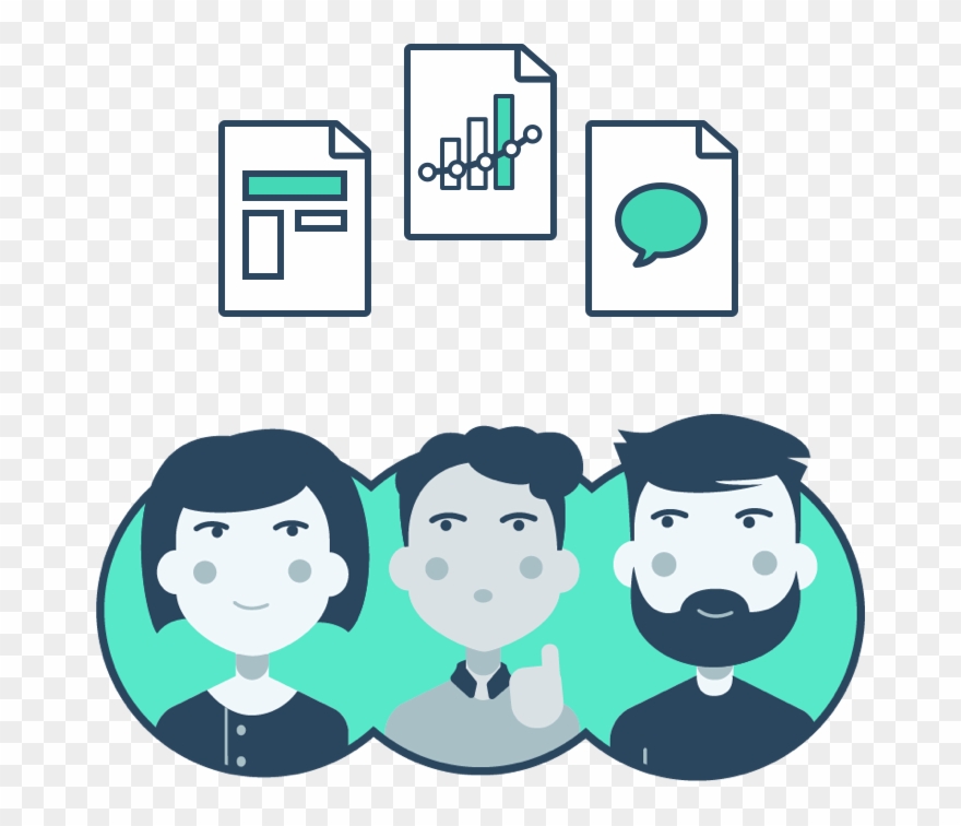 Teams Mostly Analyze Data Analytics Reports , Customer - Cartoon Clipart