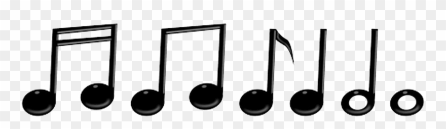 Music Note Png High-quality Image - Musical Notes To Draw Clipart