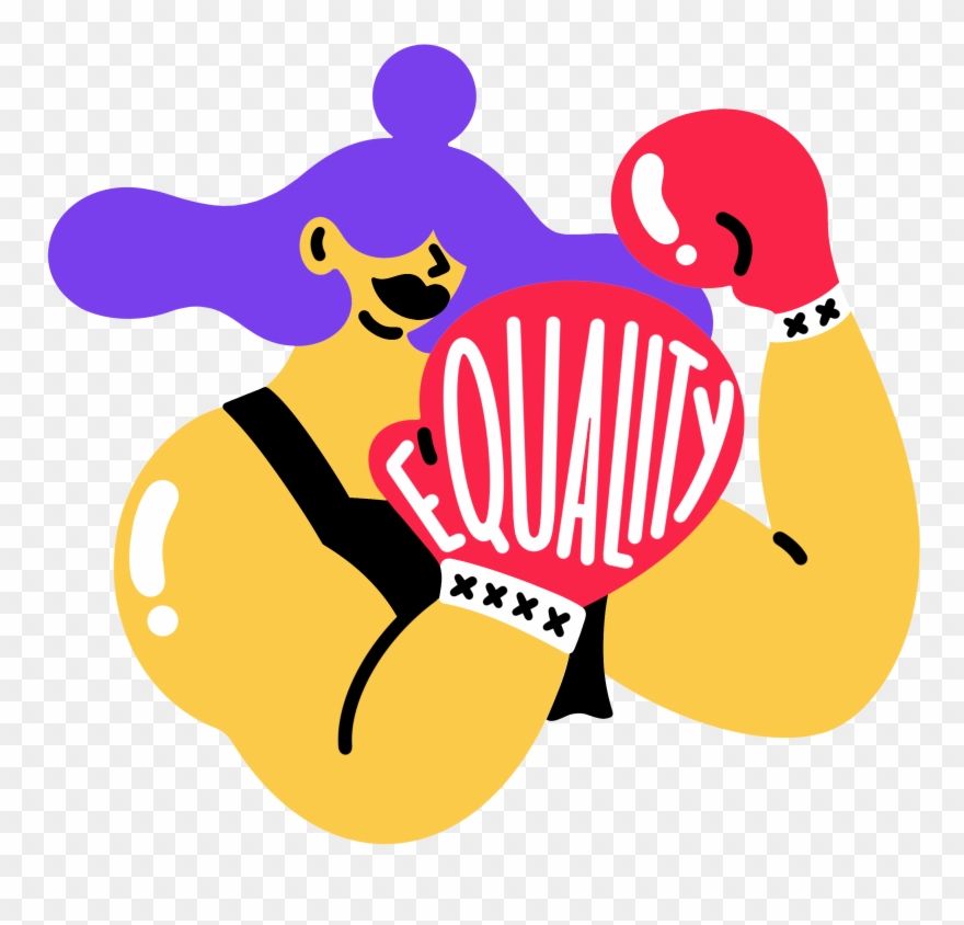 Fighting For Equality Clipart
