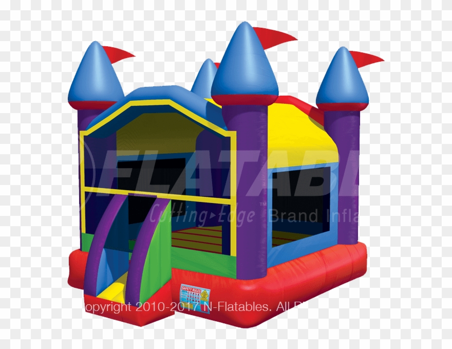 Image Is Not Available - Inflatable Castle Clipart