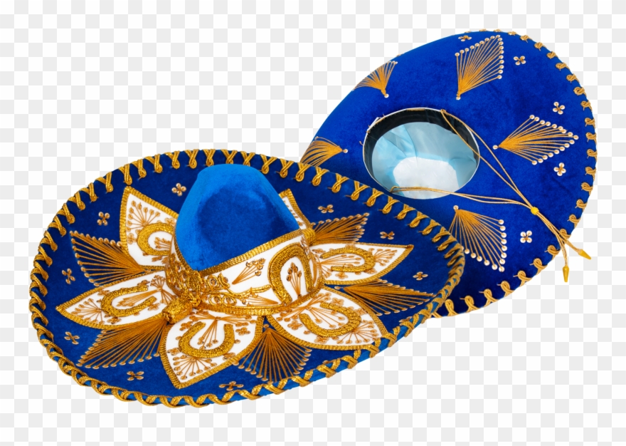 Genuine Sombrero Adult Mariachi Sombrero Charro Hat - Sombrero Clipart