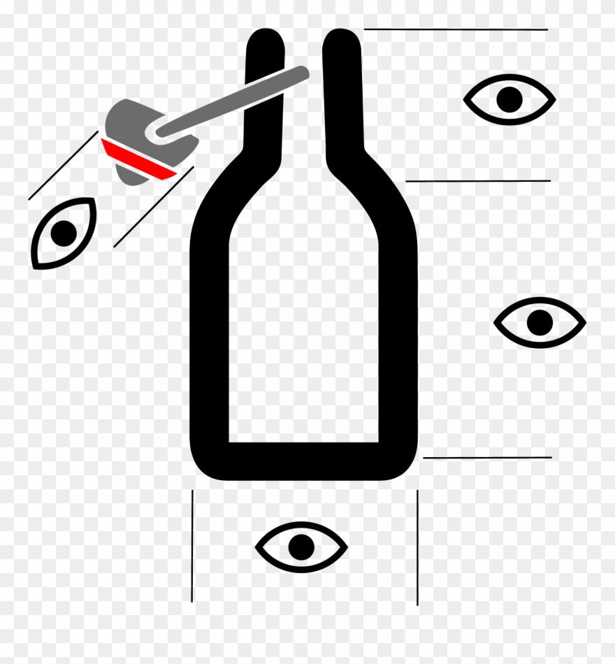 Full Inspection Of Bottles - Glass Bottle Clipart