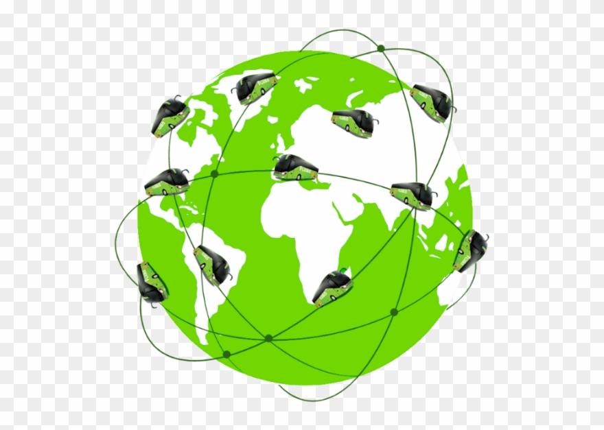 By The Way, Did You Know You Can Travel - Transparent World Map In White Clipart