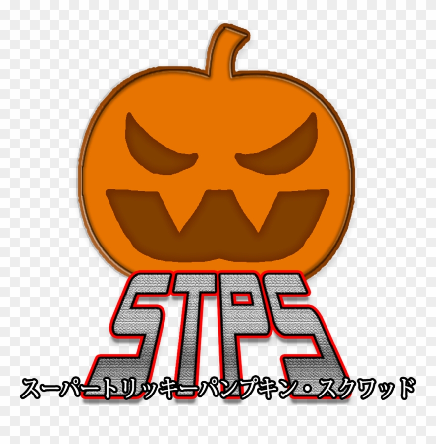 Super Tricky Pumpkin Squad Logo - Jack-o'-lantern Clipart