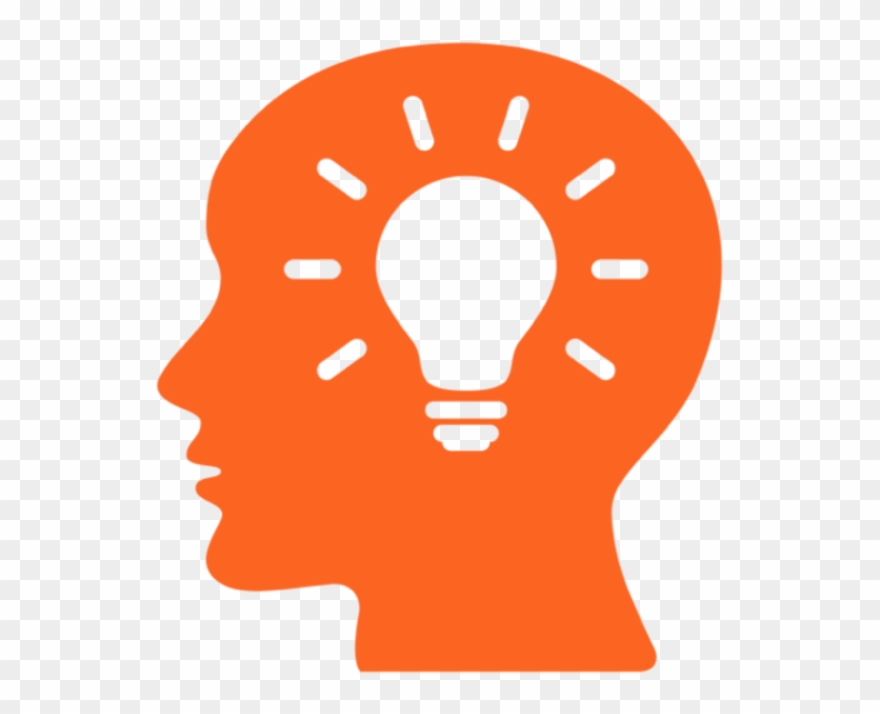 Real Human Motivations Is Tricky - Light Bulb With Head Png Clipart