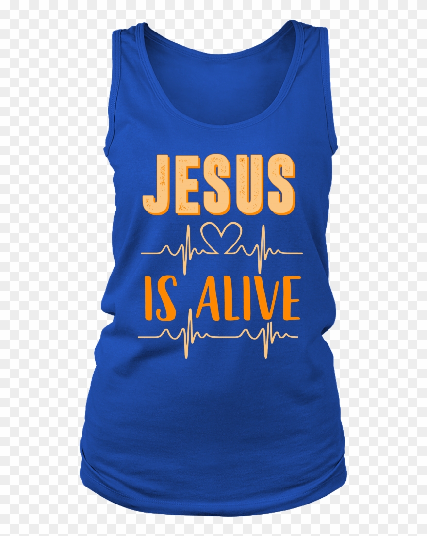 Jesus Is Alive - Active Tank Clipart