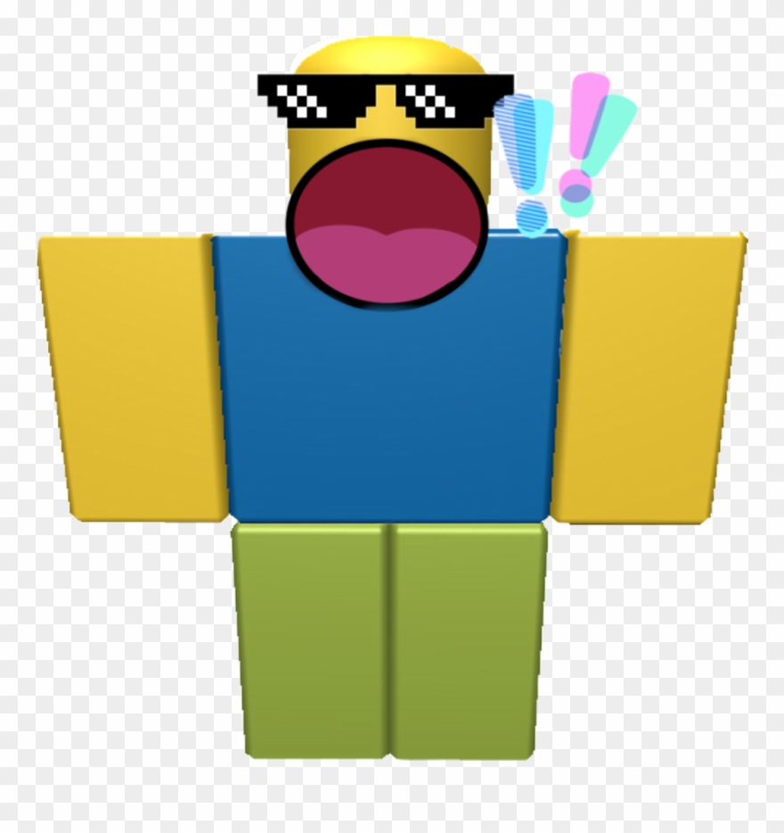 #noob #mlg #cool #roblox #robloxnoob #memes #meme #lemonyvibes - Roblox Noob Clipart
