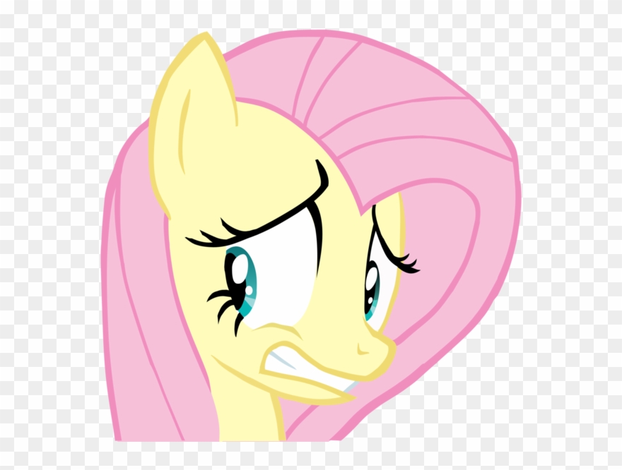 Fluttershy Pony Internet Meme Clip Art - My Little Pony Meme Face - Png Download