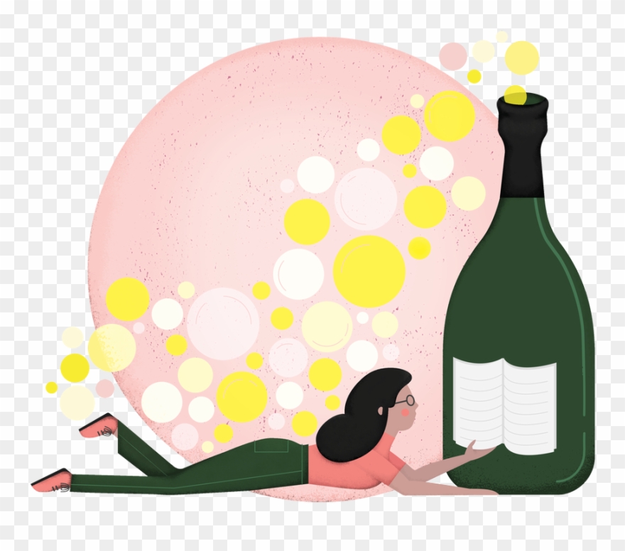 Winderlust River - Glass Bottle Clipart