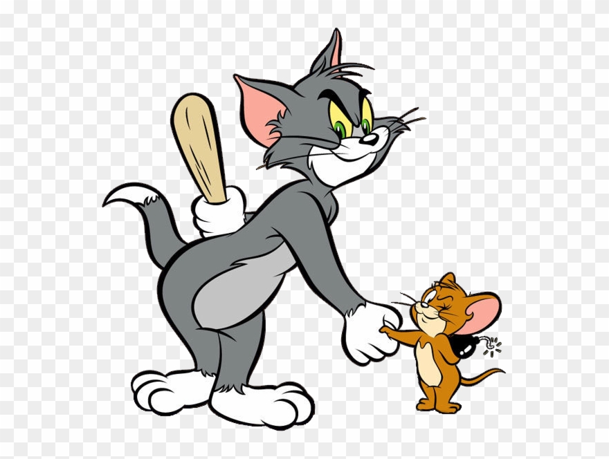 Tom And Jerry Clipart Psd - Tom And Jerry Cartoon - Png Download