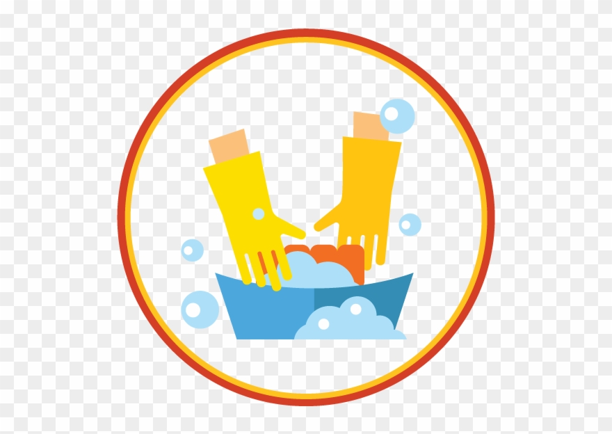 The Laundry Bucket Is The Hub For Eco-friendly Washing - Icon Clipart