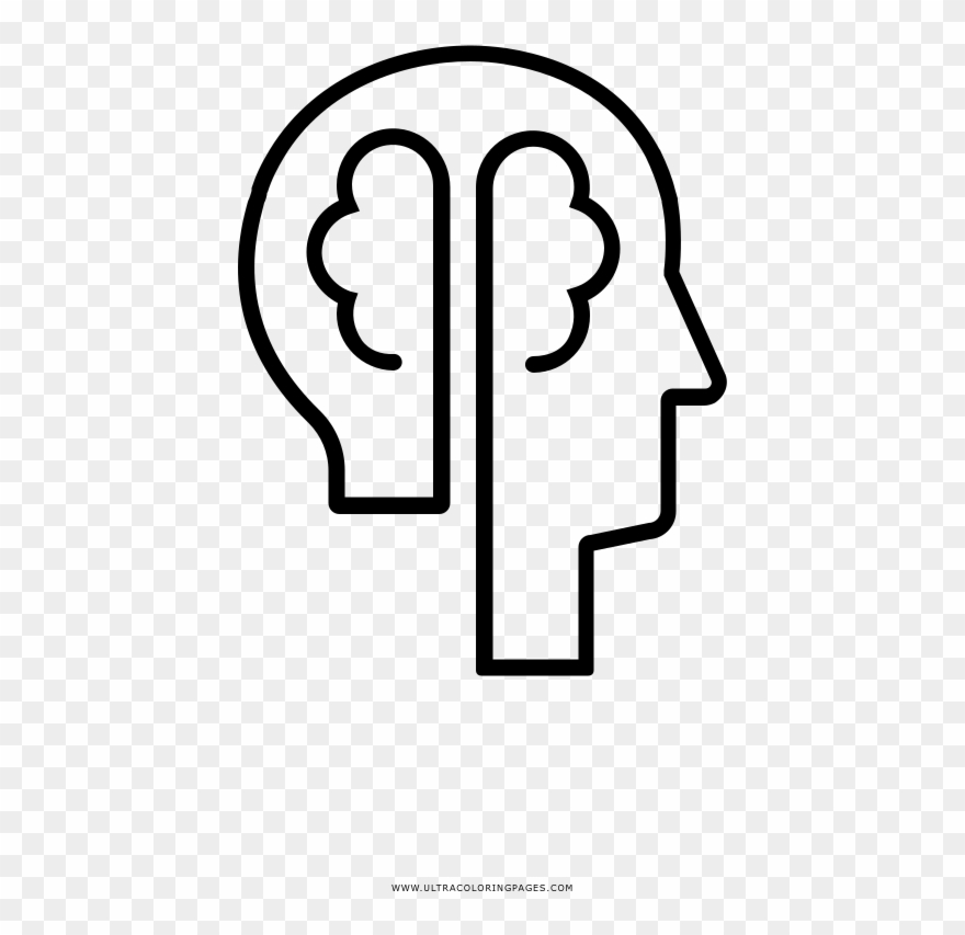 Thinker Coloring Page Clipart