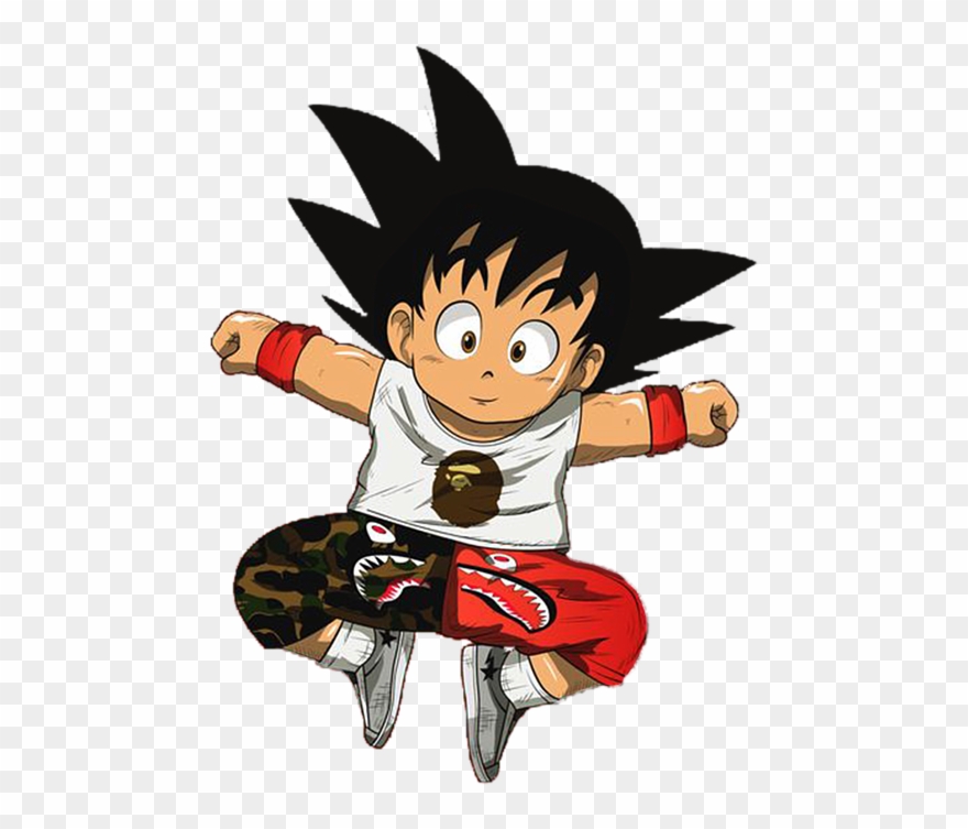 Bleed Area May Not Be Visible - Hypebeast Goku Clipart