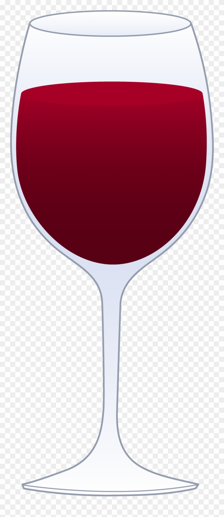 Red Wine Glass Clip Art - Png Download