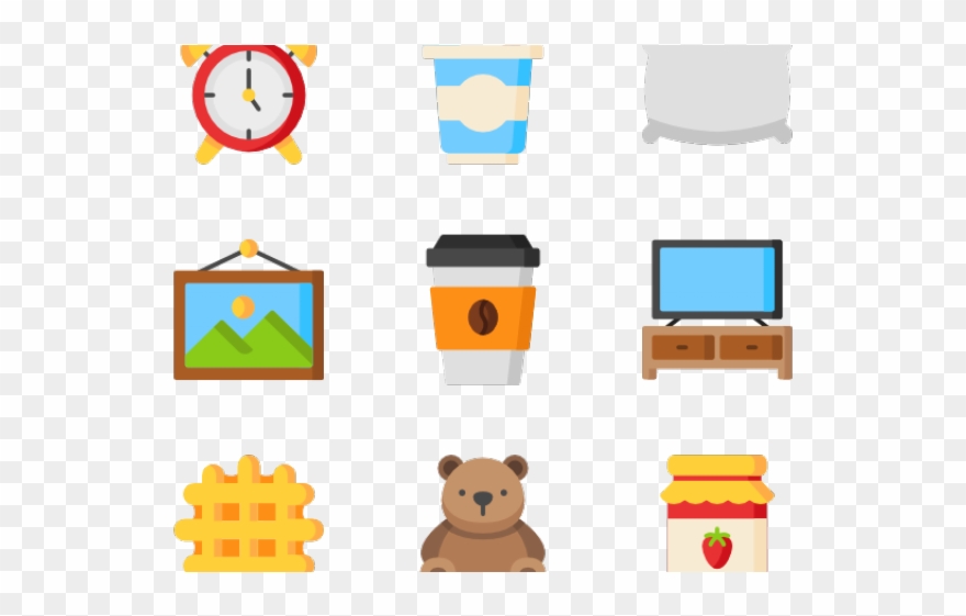 Bedroom Clipart Object - Png Download